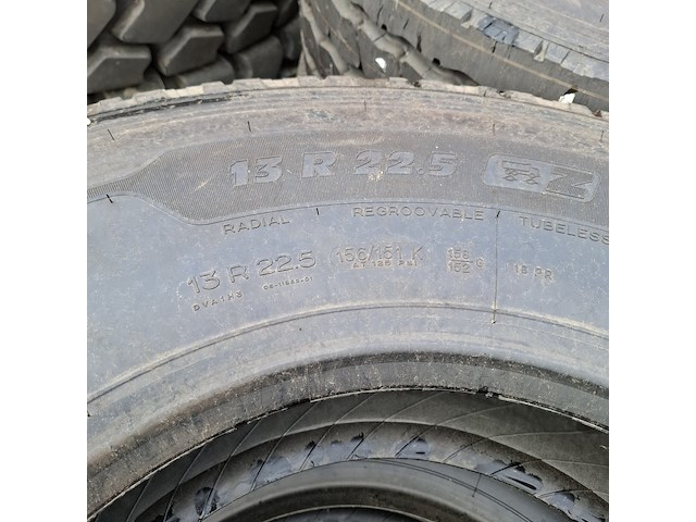 6x vrachtwagenband, michelin, x works - afbeelding 3 van  8