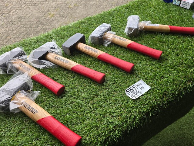 6x vuistje 1kg steelwood - afbeelding 4 van  4