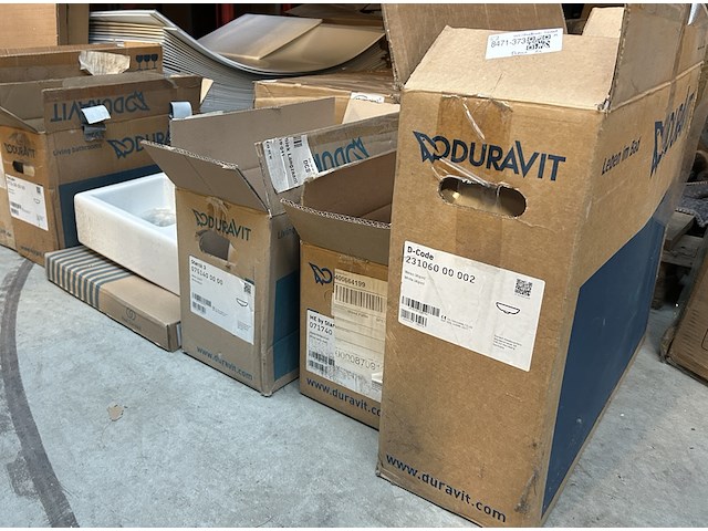 6x wasbak duravit, wit - afbeelding 1 van  8