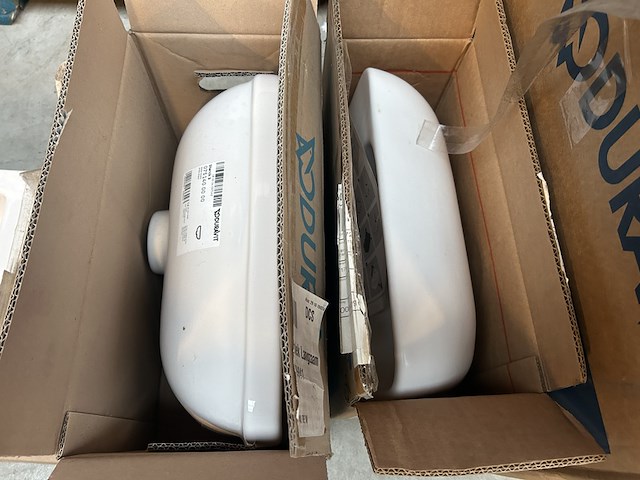 6x wasbak duravit, wit - afbeelding 2 van  8