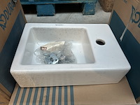 6x wasbak duravit, wit - afbeelding 3 van  8