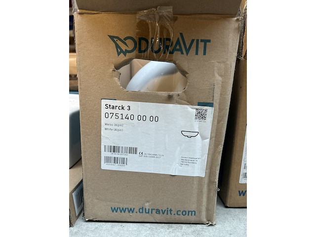 6x wasbak duravit, wit - afbeelding 7 van  8