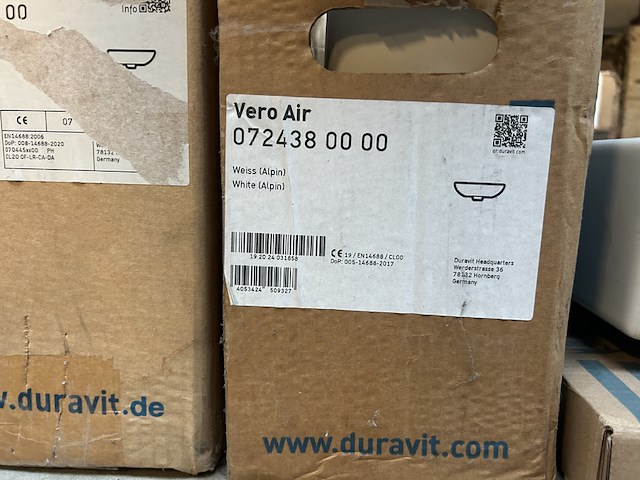 6x wasbak duravit, wit - afbeelding 8 van  8