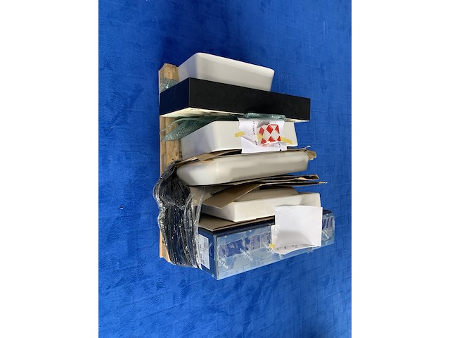 6x wasbak | wastafel, rak ceramics | alice | ideal standard | sphinx | villeroy & boch , wit - afbeelding 4 van  4