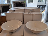 6x waskom best design, taps, glans wit - afbeelding 2 van  6