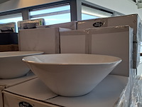 6x waskom best design, taps, glans wit - afbeelding 3 van  6