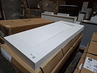 6x wastafel sienna 1200, mat wit - afbeelding 1 van  7