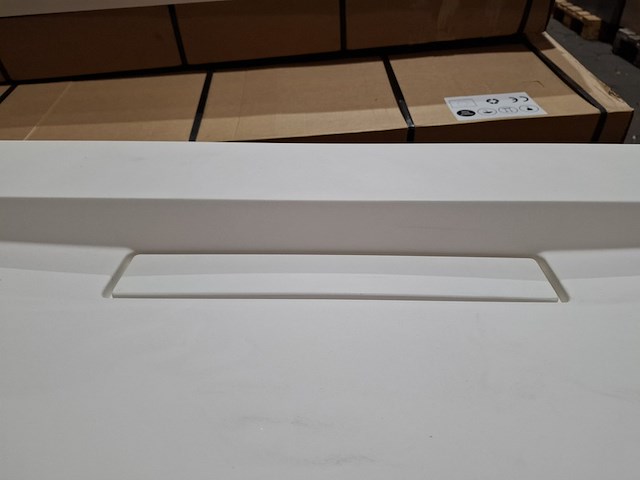 6x wastafel sienna 1200, mat wit - afbeelding 4 van  7