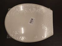 6x wc-zitting met deksel godart, ocean, wit