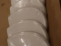6x wc-zitting met deksel godart, ocean, wit - afbeelding 3 van  6