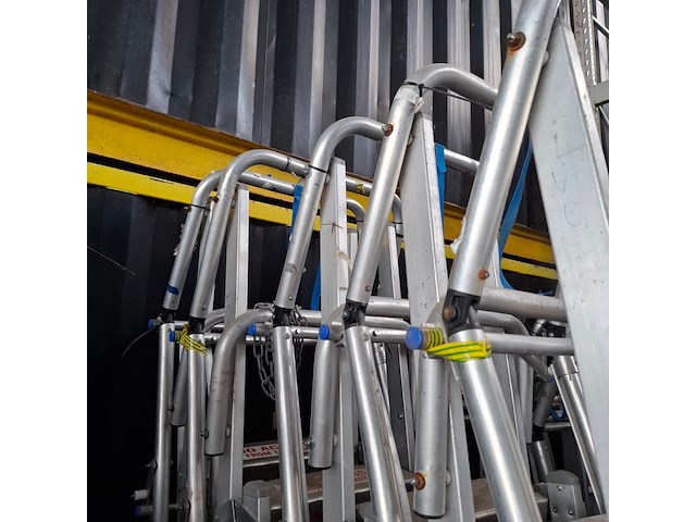 6x werktrap met bordes, o.a. stradbally - afbeelding 2 van  10