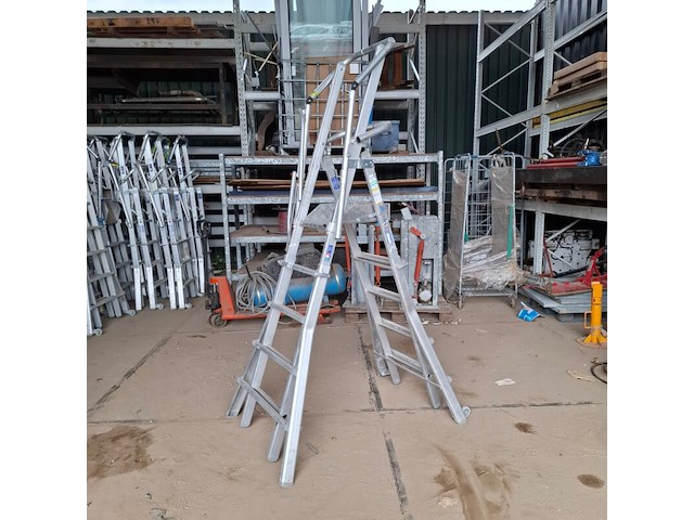 6x werktrap met bordes, o.a. stradbally - afbeelding 3 van  10