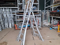 6x werktrap met bordes, o.a. stradbally - afbeelding 3 van  10