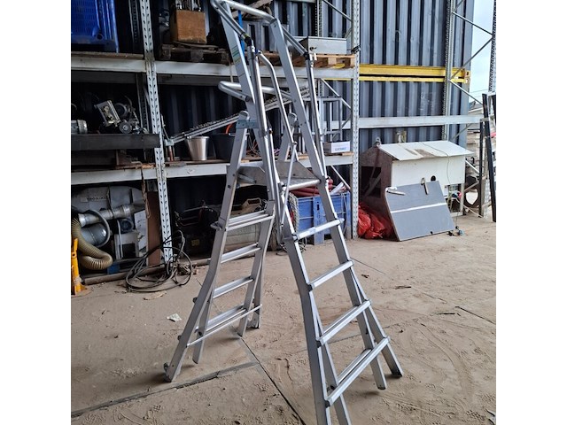 6x werktrap met bordes, o.a. stradbally - afbeelding 5 van  10