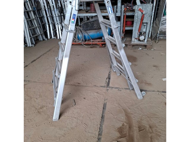 6x werktrap met bordes, o.a. stradbally - afbeelding 7 van  10