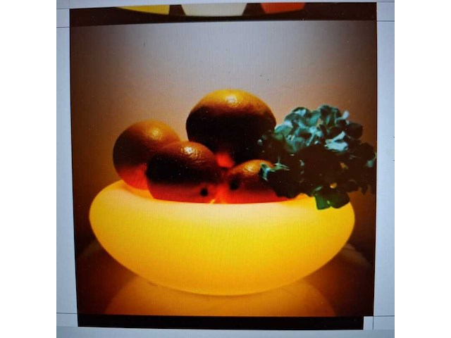 6x wijnkoeler, 10x ei lamp, 2x schaal en 1x bol wit, , met led verlichting - afbeelding 3 van  11