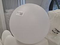 6x wijnkoeler, 10x ei lamp, 2x schaal en 1x bol wit, , met led verlichting - afbeelding 6 van  11