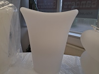 6x wijnkoeler, 10x ei lamp, 2x schaal en 1x bol wit, , met led verlichting - afbeelding 8 van  11