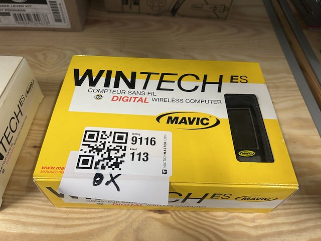 6x wintech/mavic racefiets artikelen w.o. fietscomputers - afbeelding 3 van  5