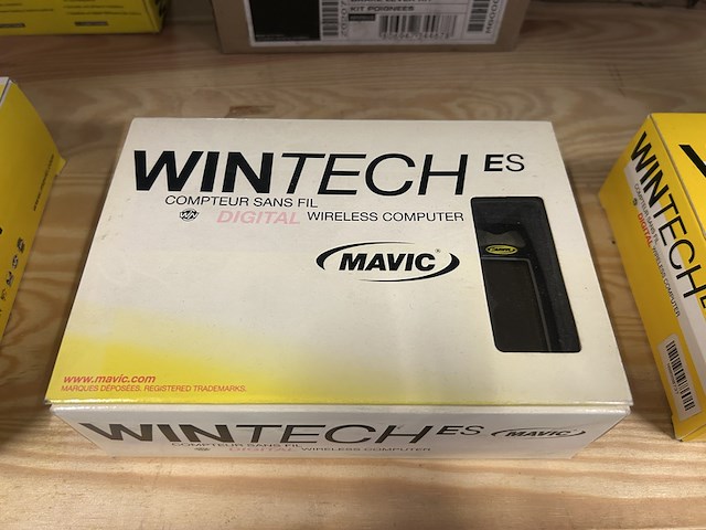 6x wintech/mavic racefiets artikelen w.o. fietscomputers - afbeelding 4 van  5