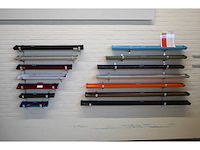 7-delige wandhouder inclusief siliconen draad (2x) - afbeelding 1 van  4