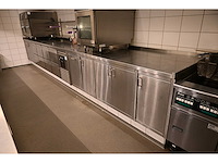 7-deurs rvs werkmeubel - afbeelding 1 van  7