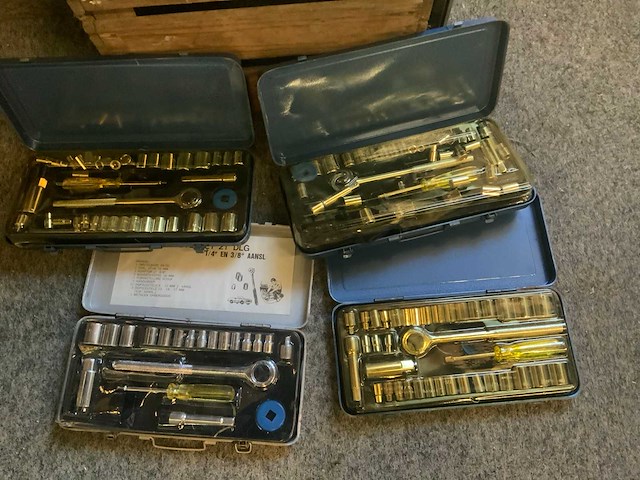 7 dopsleutelsets - afbeelding 2 van  4