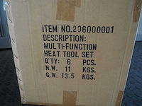 7 industries - 30-185 w - gas soldeerbrander set (6x) - afbeelding 9 van  9