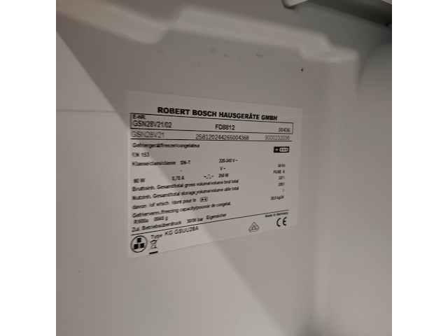 7 laden vriezer no frost, bosch a++, kggsuu28a - afbeelding 6 van  7