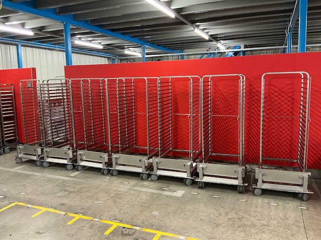 7 rvs gn 2/1 rackwagens - afbeelding 1 van  9