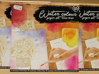 7 teken en scilder blokken paginas zijn soms los in krat g - afbeelding 3 van  3