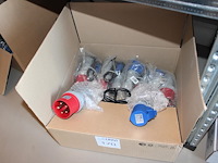 7 verloopkabels cee32 rood naar 230v blauw. - afbeelding 2 van  2