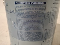 7 x 2.5l aqua hoogglanslak ral 9010 histor - afbeelding 4 van  5