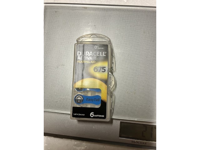 7 x doosje gehoorapparaat batterijen blauw , 6 stuks in een doosje - afbeelding 1 van  9