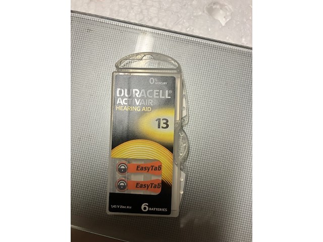 7 x doosje gehoorapparaat batterijen oranje , 6 stuks in een doosje - afbeelding 3 van  7