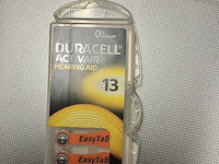 7 x doosje gehoorapparaat batterijen oranje , 6 stuks in een doosje - afbeelding 6 van  7