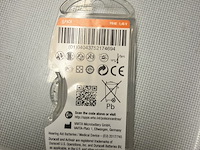 7 x doosje gehoorapparaat batterijen oranje , 6 stuks in een doosje - afbeelding 7 van  7