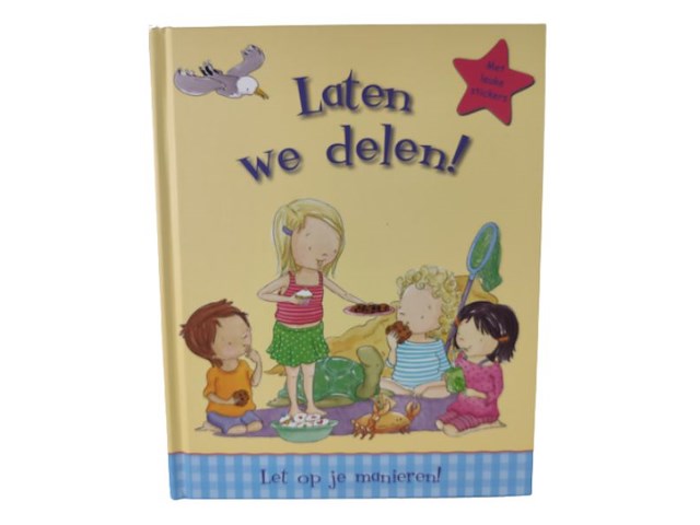 7 x let op je manieren, laten we delen, leuk boek - afbeelding 2 van  3