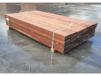 70 x walaba buitenparket 25x140mm , lengte 180cm ( = 18 m2 ) - afbeelding 2 van  6