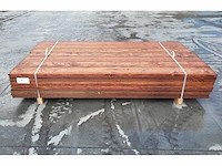 70 x walaba buitenparket 25x140mm , lengte 180cm ( = 18 m2 ) - afbeelding 5 van  6