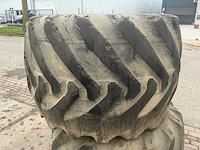 700/45-22.5 bandenset op 10 gaats velg voor graafmachine - afbeelding 3 van  17