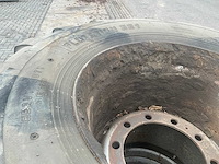 700/45-22.5 bandenset op 10 gaats velg voor graafmachine - afbeelding 7 van  17