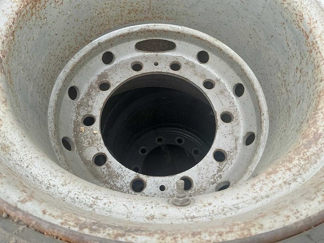 700/45-22.5 bandenset op 10 gaats velg voor graafmachine - afbeelding 13 van  17