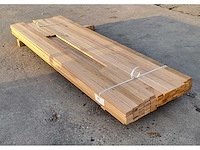 70x eiken latten 18 x 55 mm, lengte 200cm - afbeelding 1 van  4