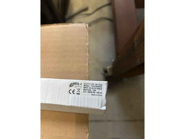 70x led tube 10w 600mm ellipz lighting - afbeelding 2 van  5