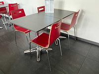 70x70cm restauranttafel (16x) - afbeelding 1 van  2