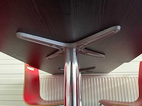 70x70cm restauranttafel (16x) - afbeelding 2 van  2