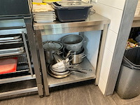70x70cm rvs werktafel - afbeelding 1 van  1