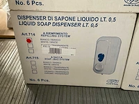 714 zeepdispenser 500ml (17x) - afbeelding 2 van  2