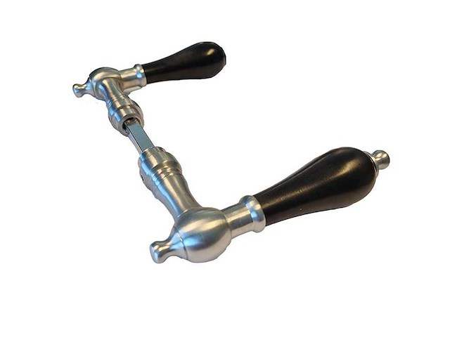 (71x) deurkruk zwitserland - chrome mat - a-2128 - afbeelding 1 van  1